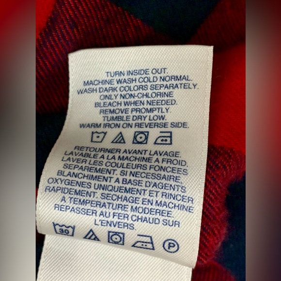 Men’s 37 x 30 Lands’ End 100% Cotton Flannel Lined Traditional Fit Chino Pants - Picture 13 of 15